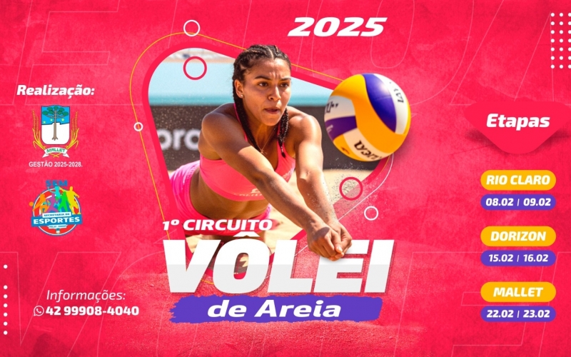 1º Circuito de Vôlei de Areia