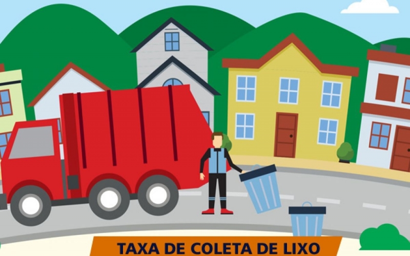 Aviso - taxa de coleta de lixo