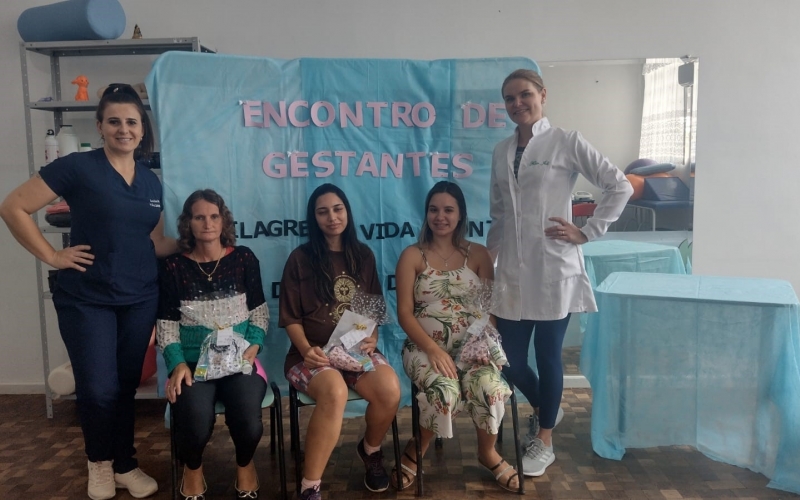 Destaque na UBS de Rio Claro do Sul: 1° Encontro de Gestantes!