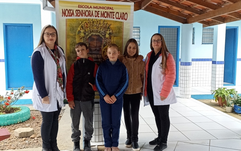 Ganhadores do Concurso HAICAI - Escola Municipal Nossa Senhora de Monte Claro