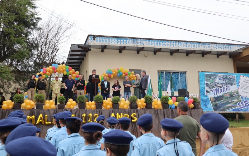 Desfile comemorativo - Mallet 112 anos