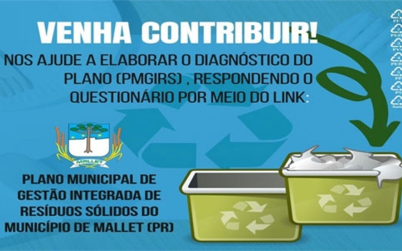 Participe e faça a sua parte