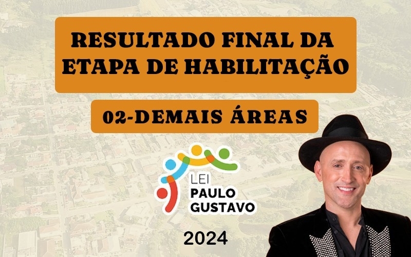 Resultado final da etapa de habilitação do Edital de Chamamento Público nº 002/2024